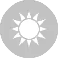 Escarapela de la Fuerza Aérea de la República de China (1991-actualidad), versión colores claros