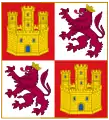 Variante del estandarte de la corona de Castilla (s. XV)