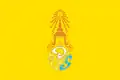 Estandarte personal del rey de Tailandia Maha Vajiralongkorn