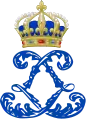 Monograma del rey Luis XIV.