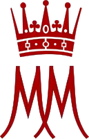 Monograma real de la princesa heredera Mette-Marit de Noruega