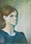 Suzanne Valadon, Autorretrato, 1883