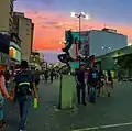 Obra de arte Anemoi, ubicada en el corazón del bulevar de Sabana Grande en Caracas