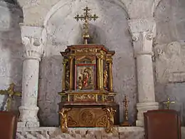 Sagrario en el altar mayor.