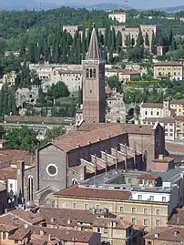 Iglesia de Santa Anastasia del alto.