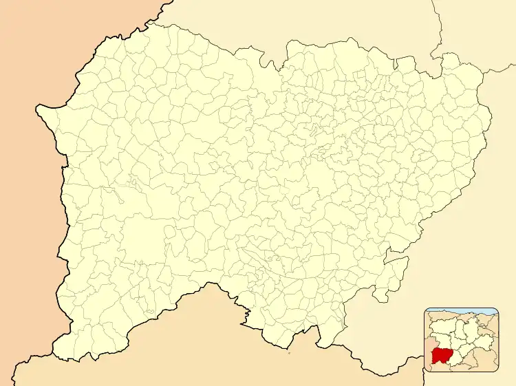 Ciudad Rodrigo ubicada en la provincia de Salamanca