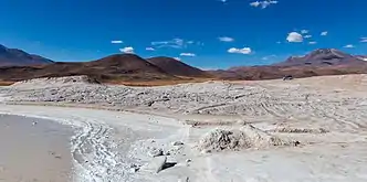 Salar de Aguas Calientes.