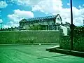 Vista de la antigua hacienda.