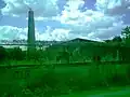 Vista de la antigua hacienda.