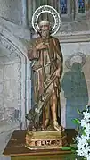 Talla de San Lázaro.