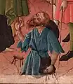 Retablo de San Juan Bautista. Un inválido