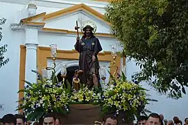 San Roque, patrón de Gibraleón.