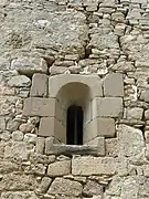 Ventana central del ábside