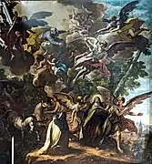 San José aparece en Santa Teresa , Iglesia de Santa María de Nazareth (Venecia)