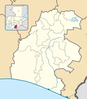 Guazacapán ubicada en Santa Rosa (Guatemala)