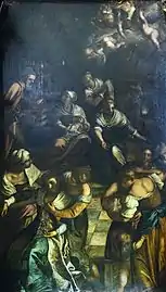 Nacimiento de la Virgen, 1599 ( Giovanni Contarini )