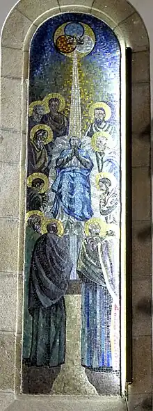 ubicados en la iglesia de Nuestra Señora de Fátima