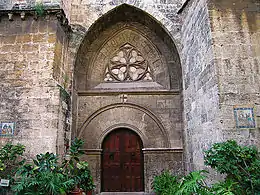 San Juan del Hospital (Valencia). Puerta norte.