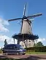 Santpoort-Noord, le moulin: windmolen de Zandhaas