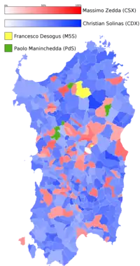 Elecciones regionales de Cerdeña de 2019
