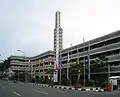 Savoy Homann Hotel emplea elementos Streamline Moderne en su fachada.
