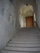 Escalinata hacia el monasterio