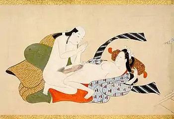 Sin título. Escuela de Sugimura Jihei (fragmento).