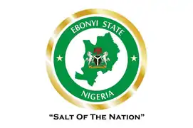 Sello Nacional del Gobierno Estatal de Ebonyi