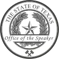 Sello de armas del Portavoz de la Cámara de Representantes de Texas