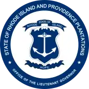 Sello del vicegobernador de Rhode Island
