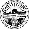 Sello de armas de la Agencia de Vehículos Motorizados de Ohio