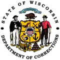 Sello del Departamento de Corrección de Wisconsin