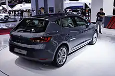Vista trasera del SEAT León