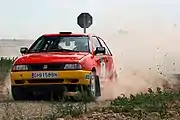 SEAT Ibiza de competición.