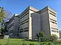 Fachada oeste del centro asocidado de la UNED en Pontevedra capital
