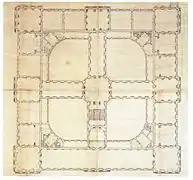 Planta del primer piso del segundo proyecto.