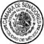 Sello de la Cámara de Senadores usado en documentos oficiales