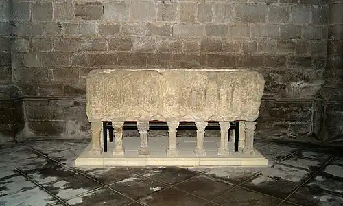 Sepulcro supuestamente labrado para Sancho VII el Fuerte.