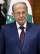 Michel Aoun (91 años)2016-2022Sin cargo público actual