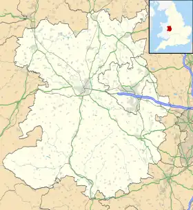 Much Wenlock ubicada en Shropshire