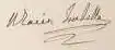 Firma de María Isabel de España
