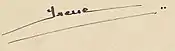 Firma de Irene de Grecia