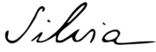 Firma de Silvia de Suecia