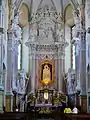 Icono de la Virgen y el Niño en la Basílica.