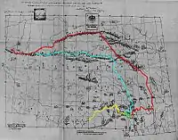 Acuerdo de Simla, tratado firmado en 1914, Mapa 1.