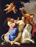 El rapto de Europa, 1640.