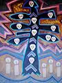 Árbol Calavera con Velas