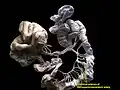 Arterias intestinales de la arteria mesentérica superior. Técnica de plastificación.