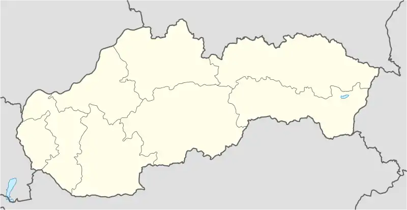 Miková ubicada en Eslovaquia