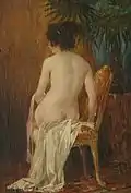 Posando desnuda